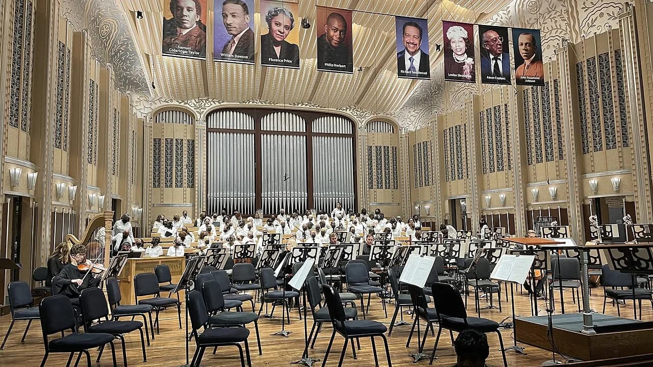Concert stage of Severance Hall