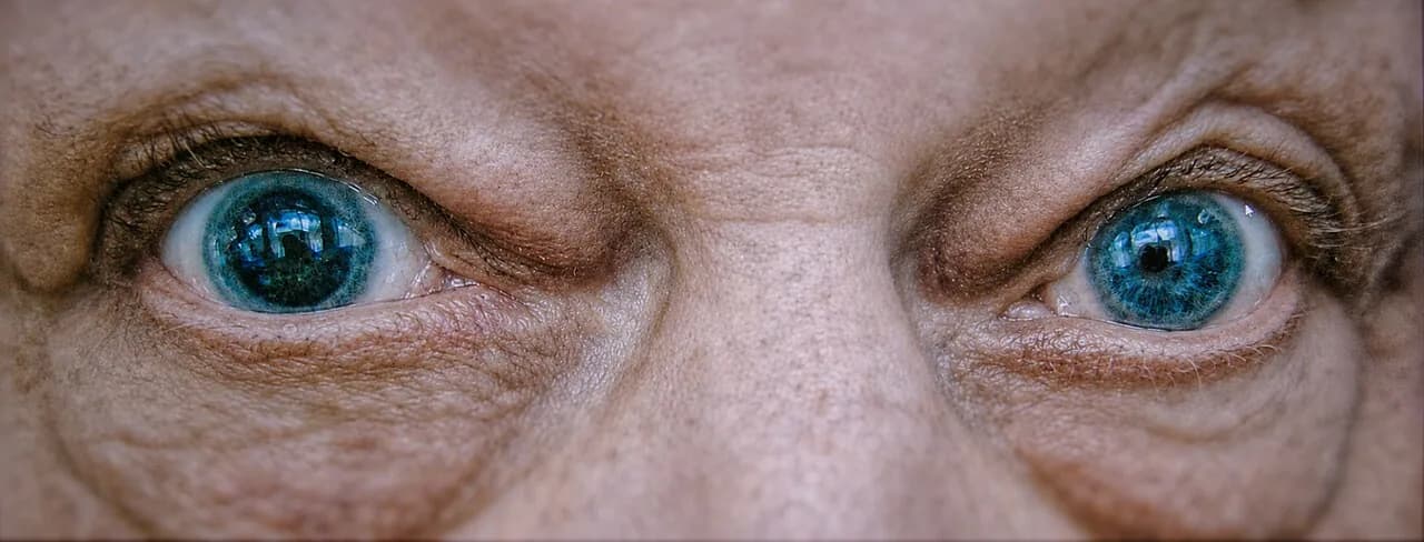 Dilated pupil
